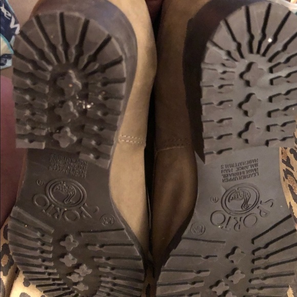 Sporto size 10 Green lace up boots faux suede - Picture 9 of 11